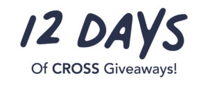 12 Days of Cross giveaway text (blue)